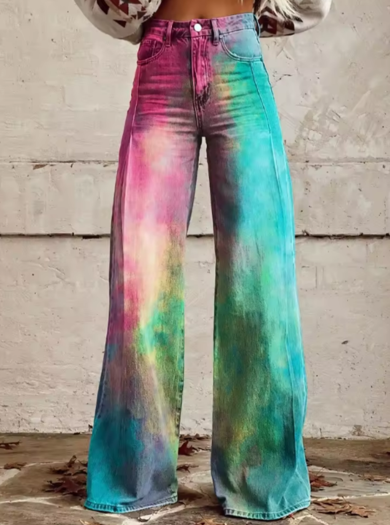 BOHEMIAN CHIC | Vintage Wide-Leg Pants