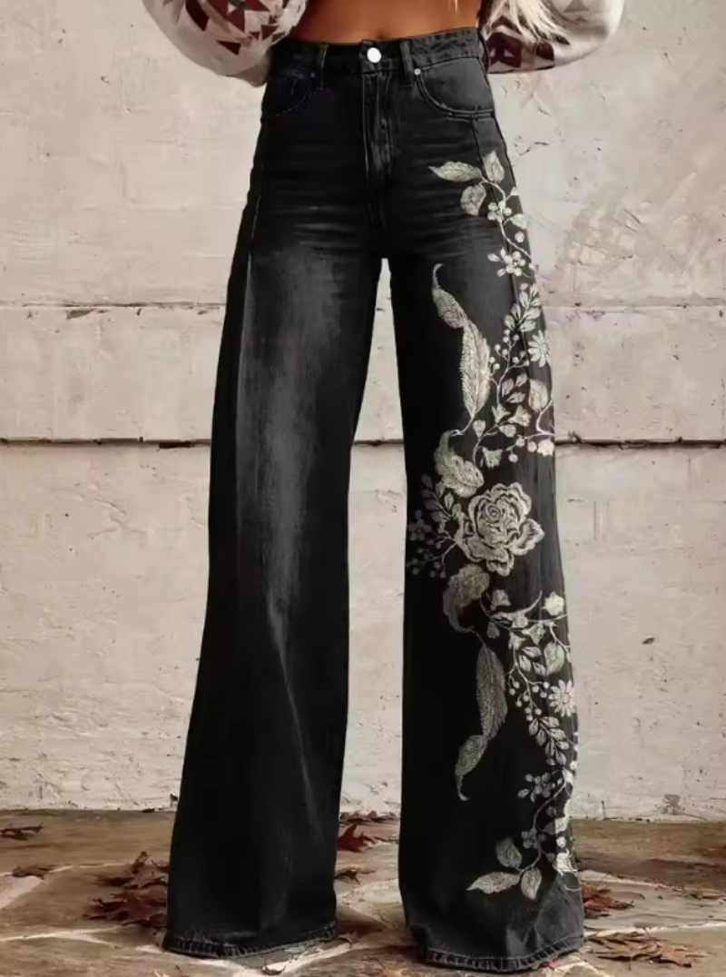 BOHO CHIC | Vintage Inspired Wide Leg Pants