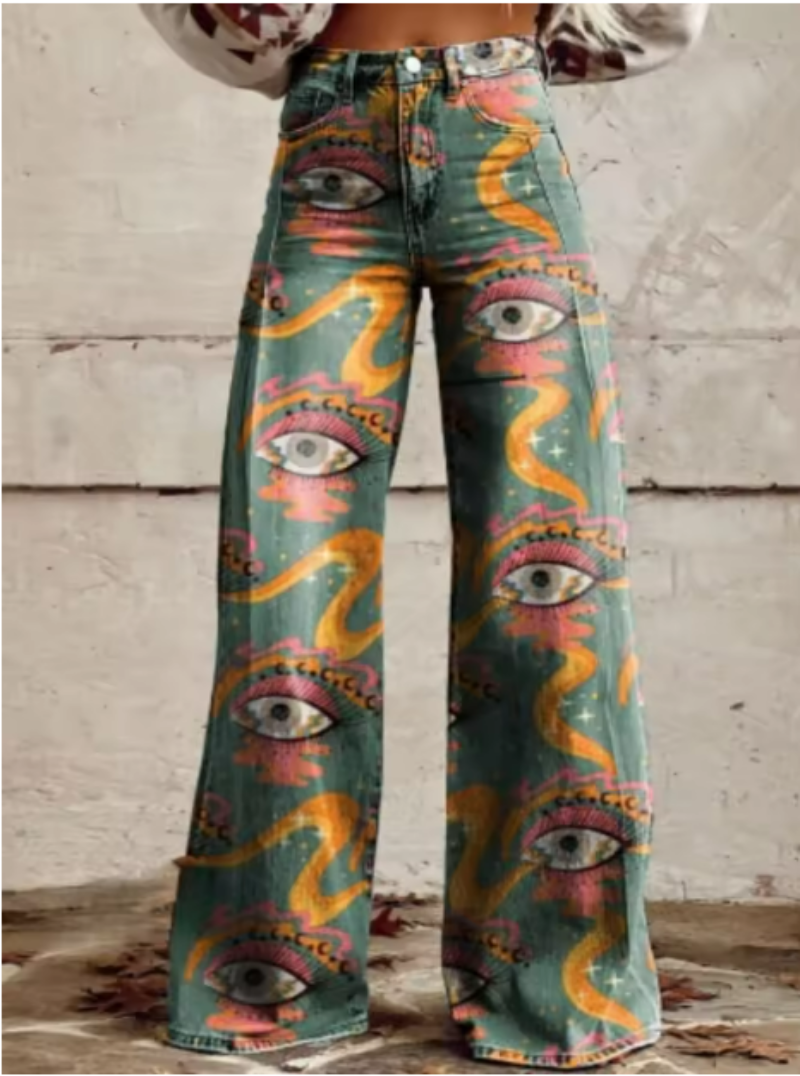 BOHO CHIC | Vintage Wide-Leg Trousers