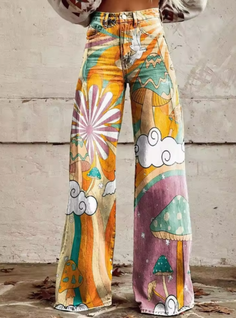 BOHO CHIC | Vintage-Inspired Casual Pants