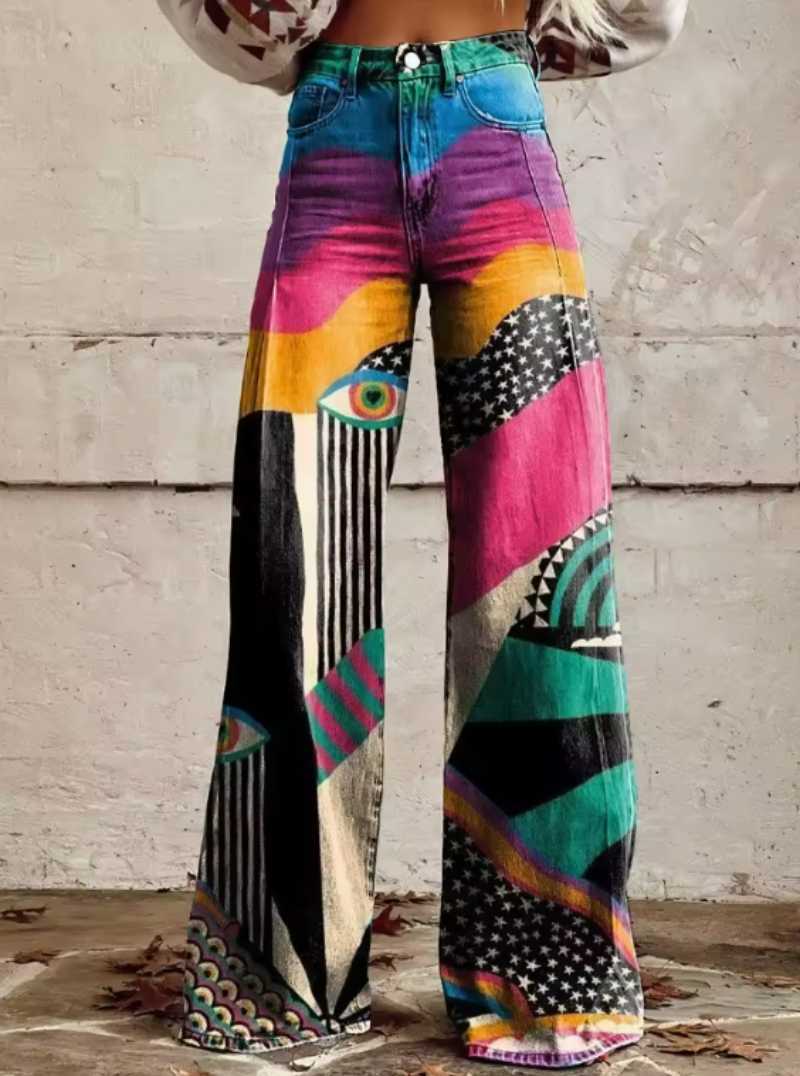 BOHO CHIC | Vintage Wide-Leg Pants