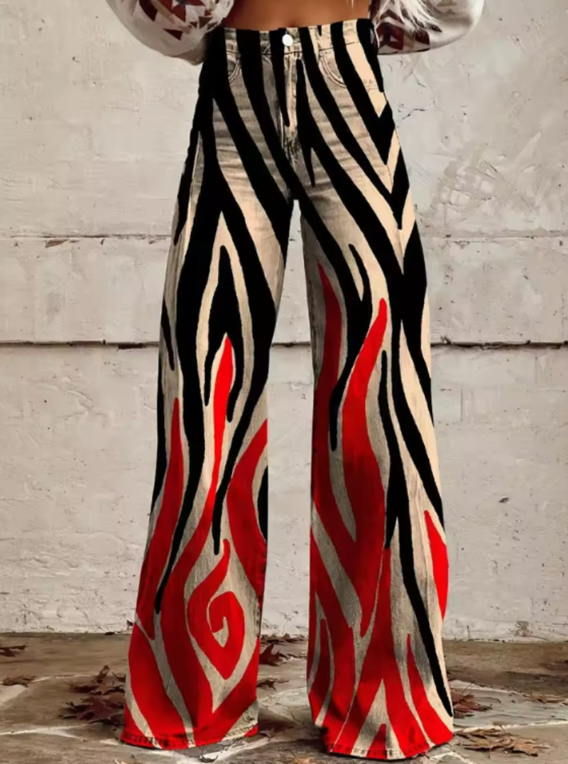 BOHEME CHIC | Vintage Wide-Leg Trousers