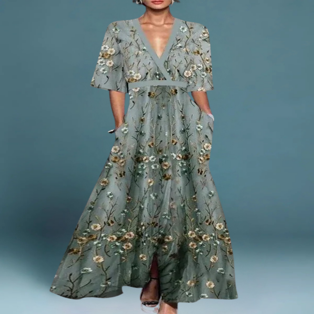 Arianne – Floral Elegant Dress