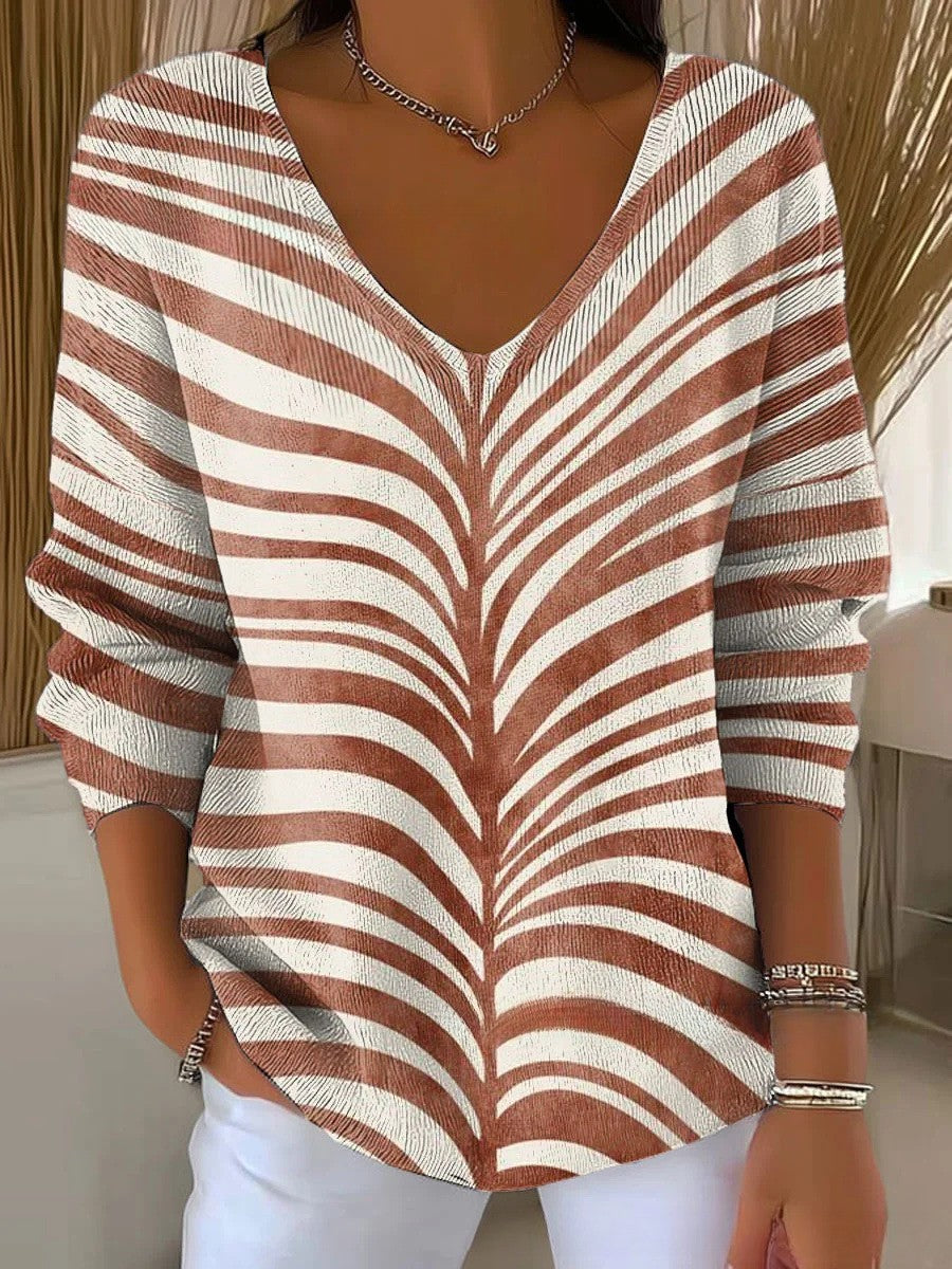 Ruby | Chic V-Neck Knit Sweater