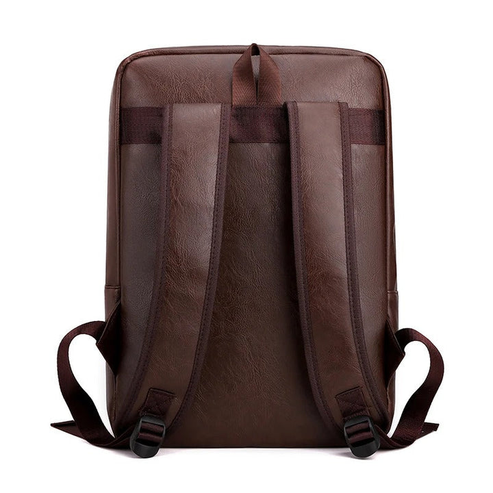 Matt | Elegant Leather Laptop Backpack