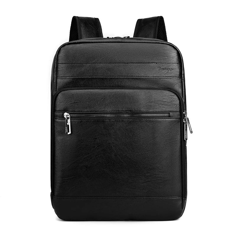 Matt | Elegant Leather Laptop Backpack