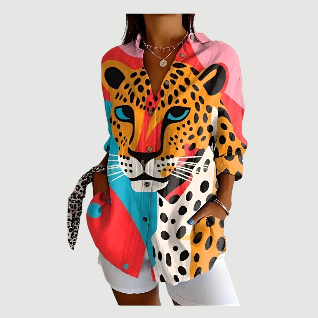 Dagna™ | Artistic Bloom Blouse