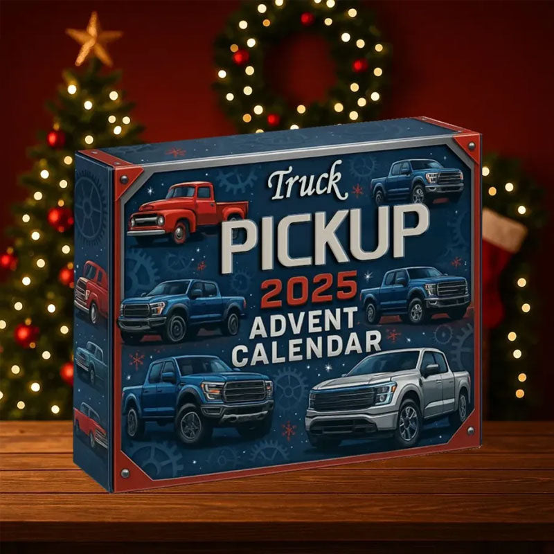 Truck Pickup Advent Calendar 2025