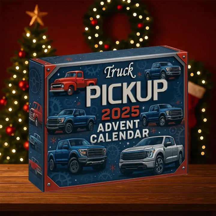 Truck Pickup Advent Calendar 2025