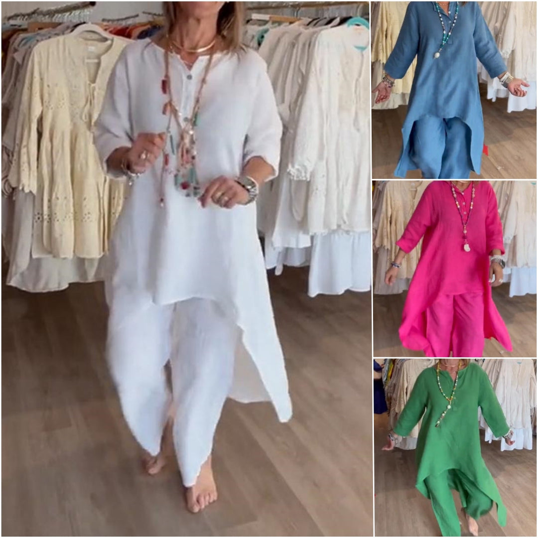 Sophia Breeze Linen Set