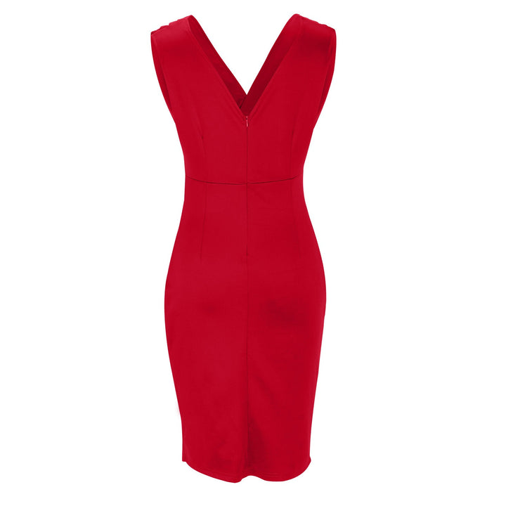 Noelle Curve V-Neck Dress
