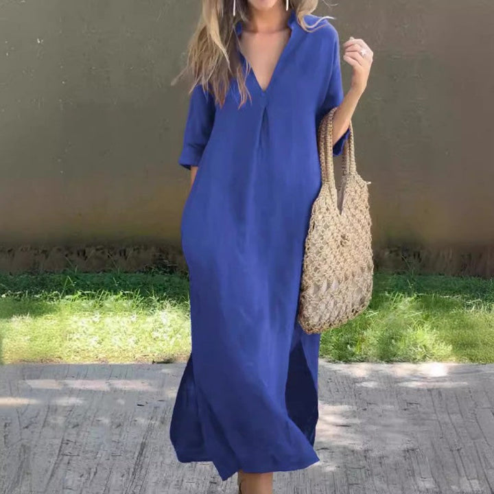 Clara V-Neck Dress