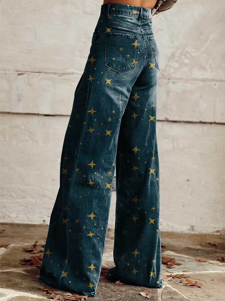 BOHEMIAN DREAM | Vintage-Inspired Wide-Leg Trousers