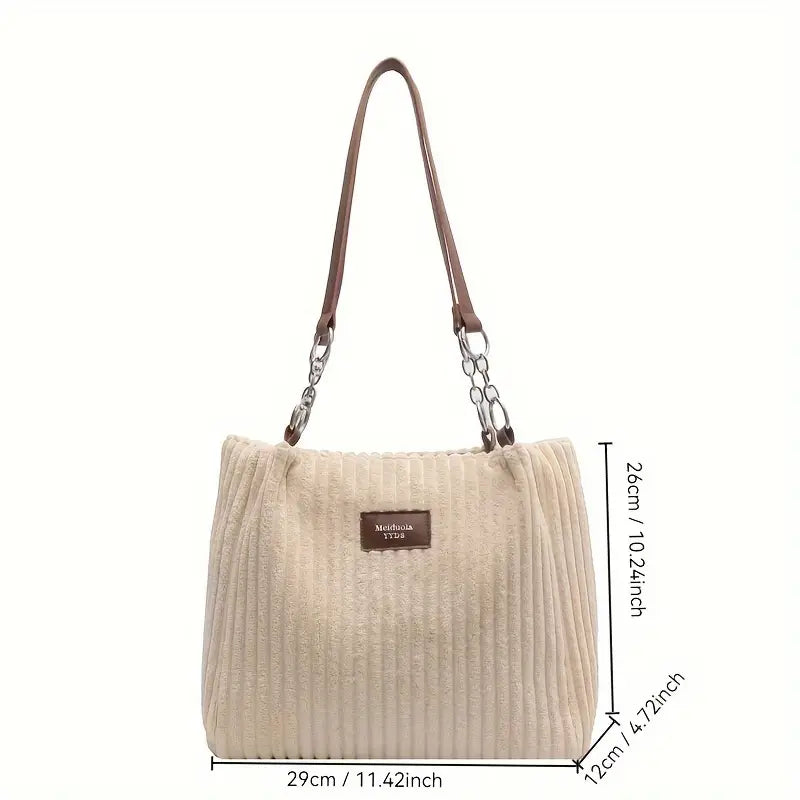 Amelia™ - Velvet Tote Bag