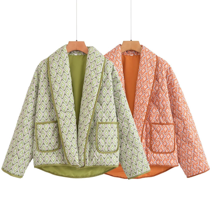 Maya | Quilted Wrap Jacket
