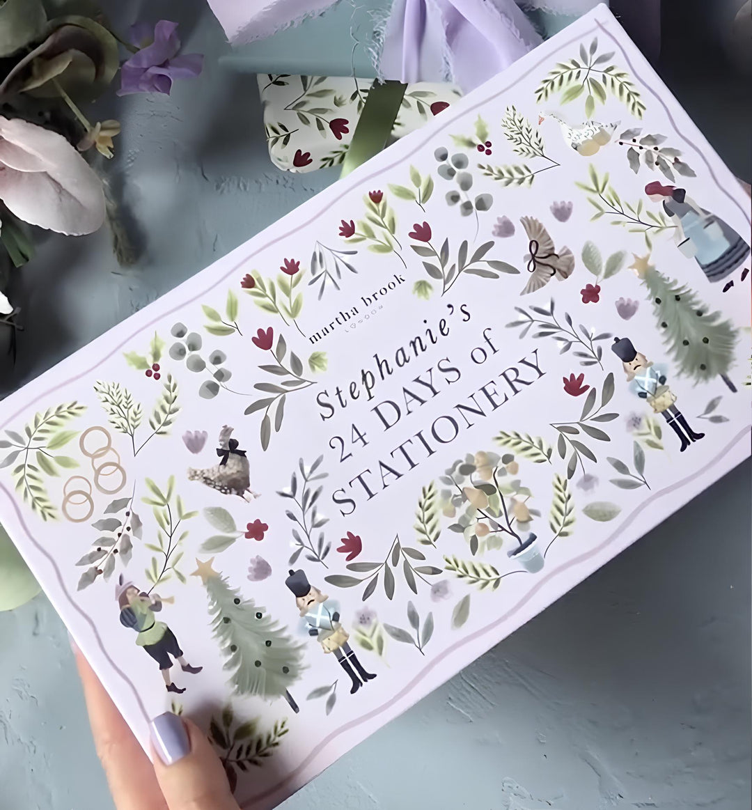 24 Days Writing Supplies Advent Calendar