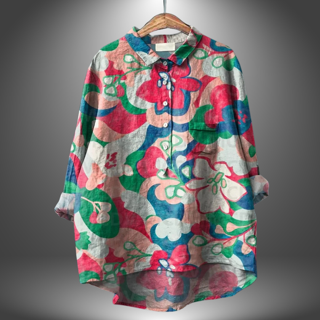 Flora Virginia | Handcrafted Bloom Shirt