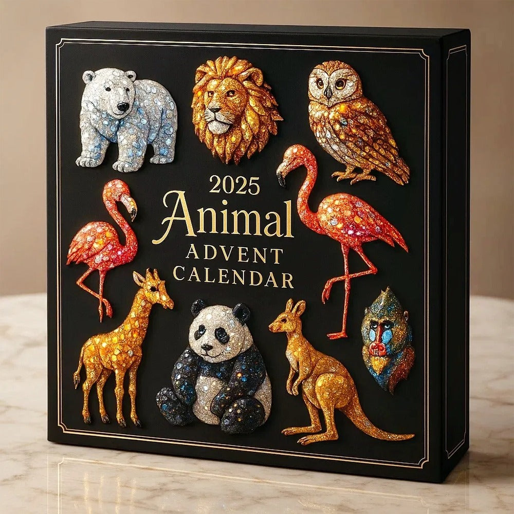 🦁2025 Animal Advent Calendar – 24 Days of Wild Collectible Figures