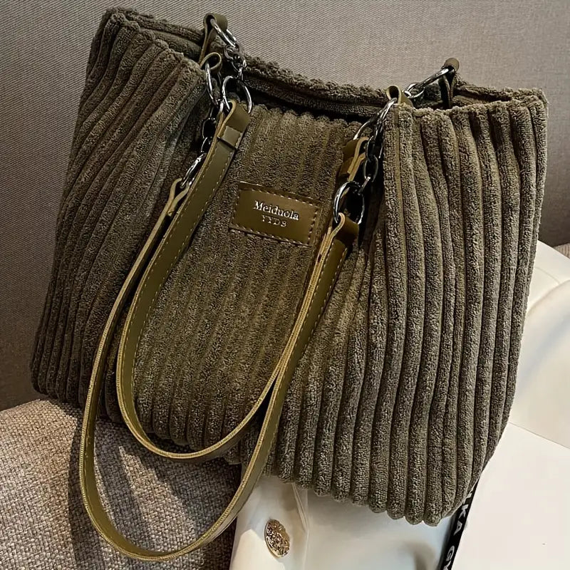 Amelia™ - Velvet Tote Bag