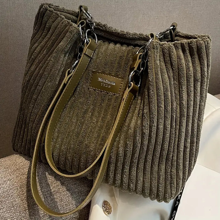 Amelia™ - Velvet Tote Bag