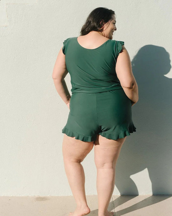 Tess | Swim Ruffled Dress