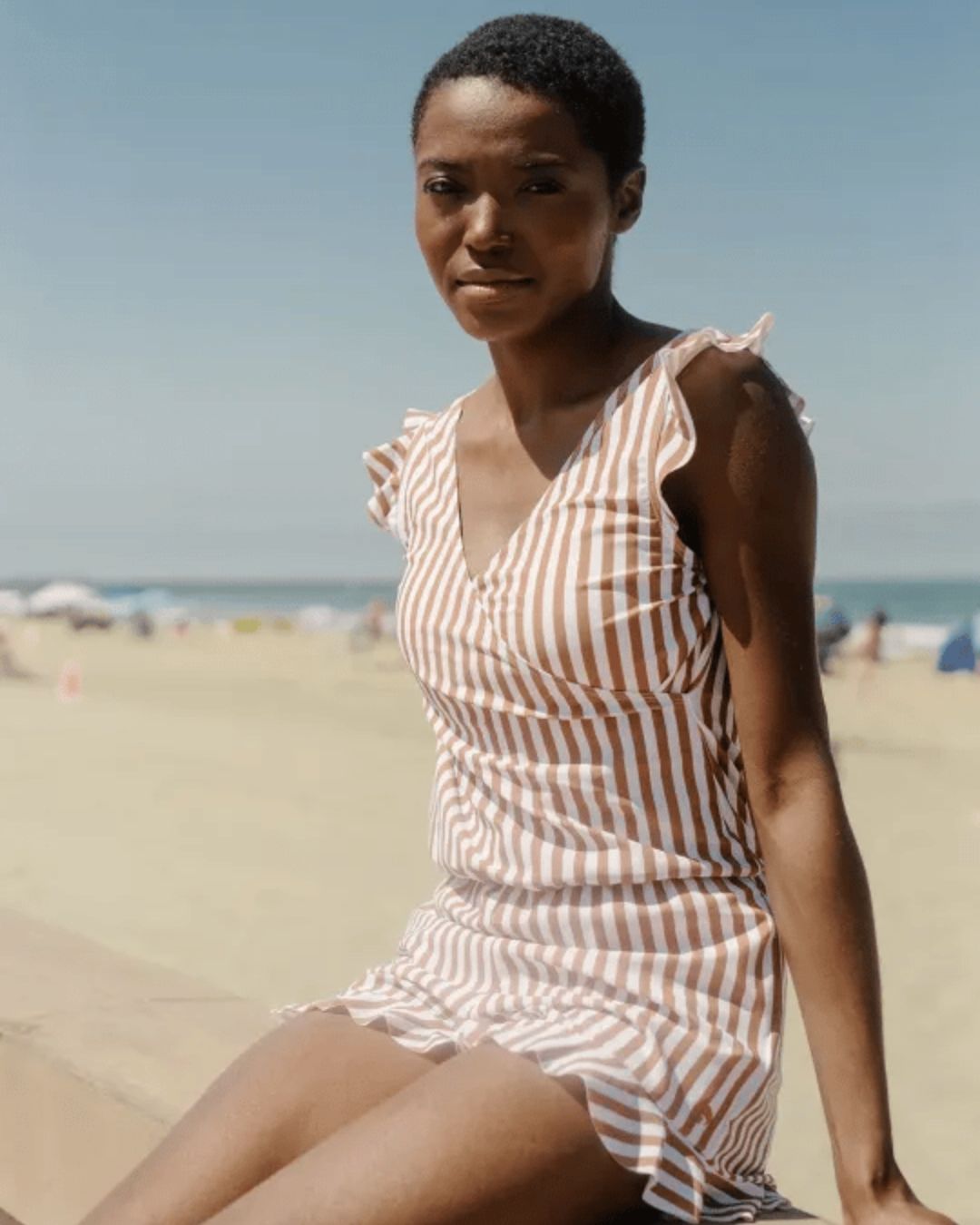 Tess | Swim Ruffled Dress