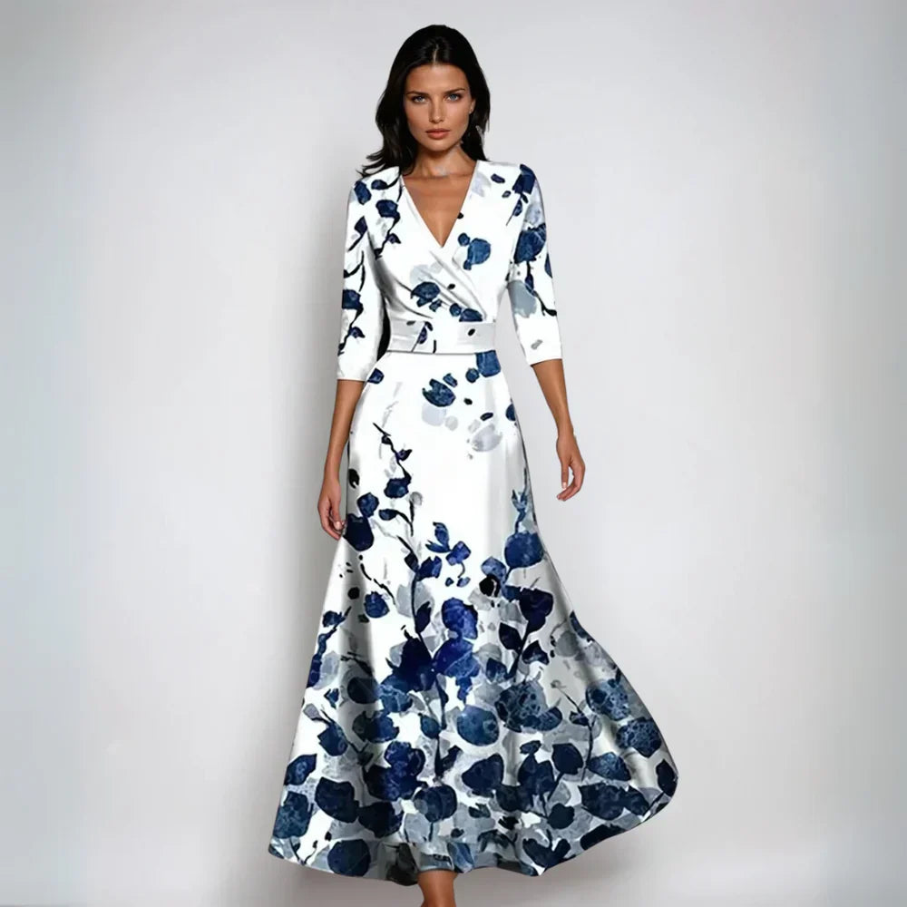 Lila™ | Stylish Floral Wrap Dress