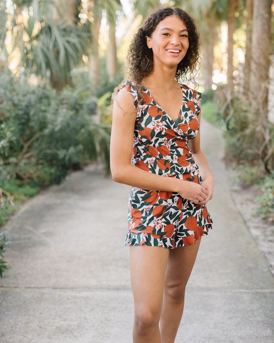 Tess | Swim Ruffled Dress