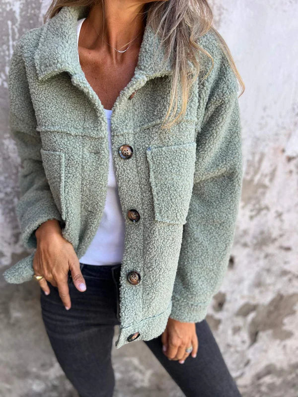 Aurelia™ - Luxe Lapel Short Jacket