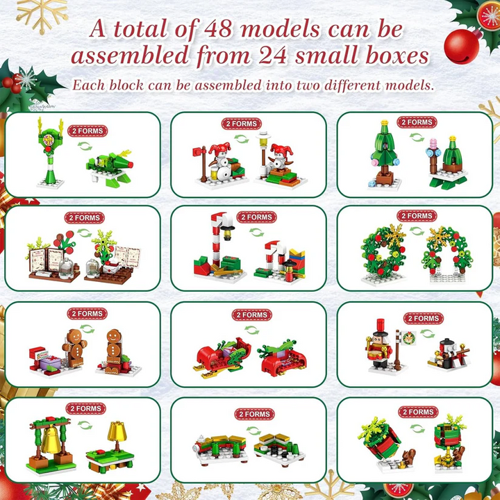 🎄 Building Blocks Advent Calendar 2025 – 24 Days of Building Fun