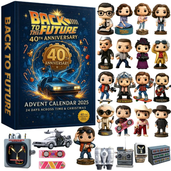🚗💨 Back to the Future 40th Anniversary Advent Calendar 2025 🎬🎄