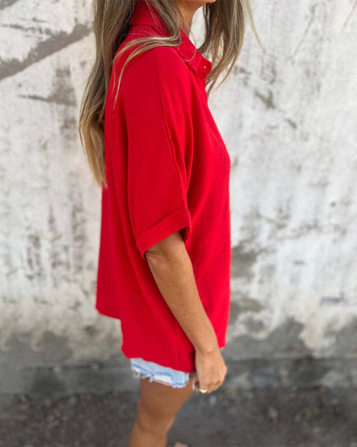 Chloe Breezy Linen Shirt