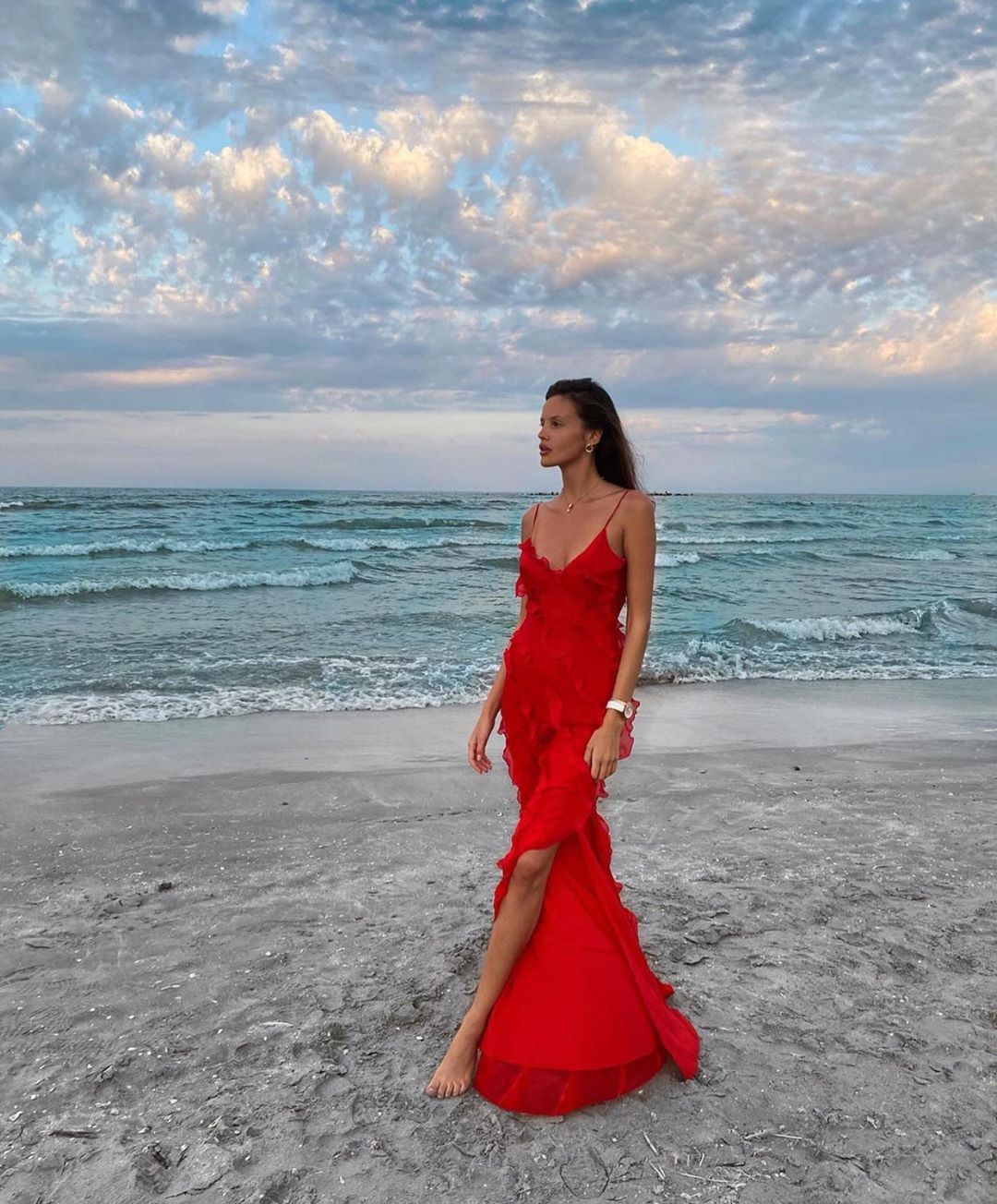 Mara - Ruffled Dress