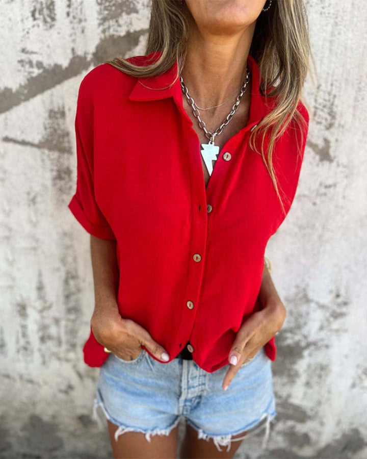 Chloe Breezy Linen Shirt