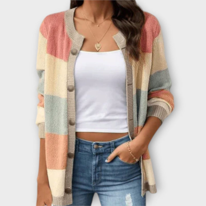 Luzy - Striped Cardigan