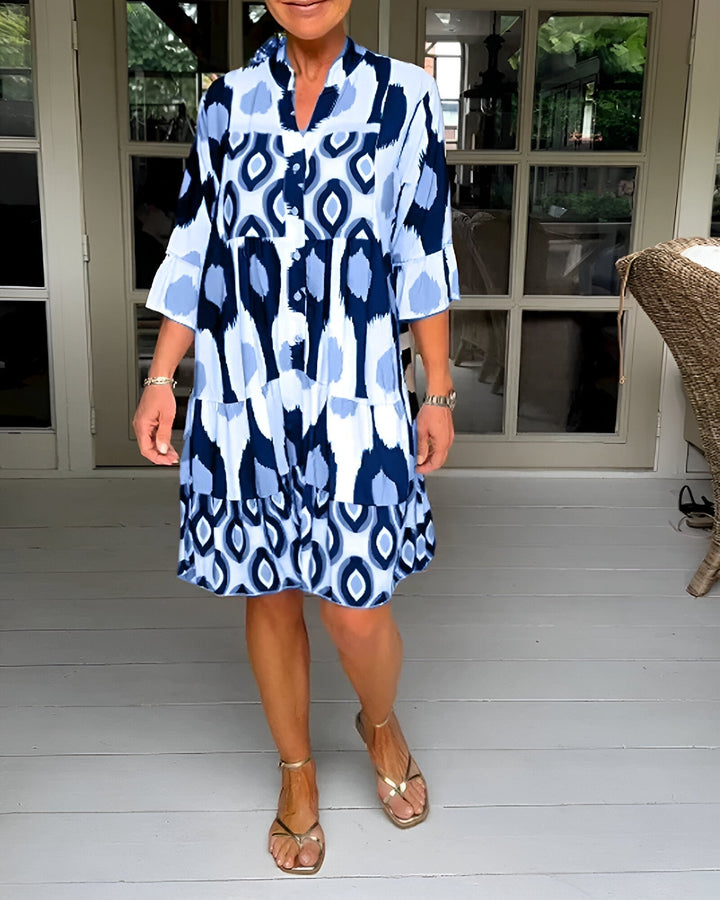 Zahara - Elegant Midi Dress