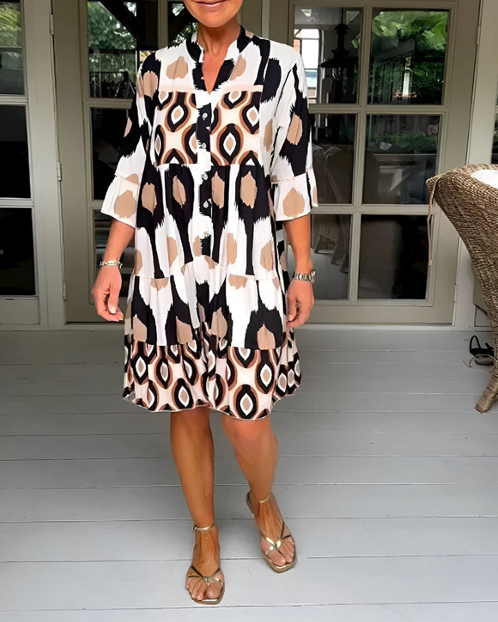 Zahara - Elegant Midi Dress