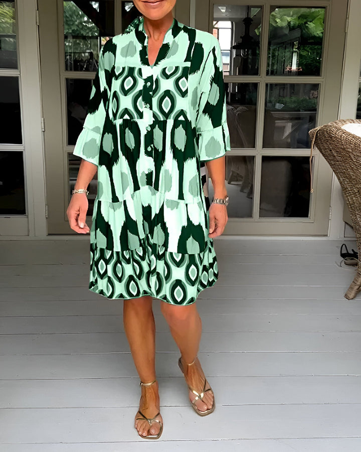 Zahara - Elegant Midi Dress