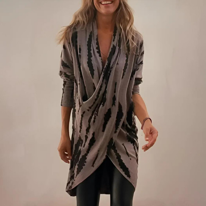 Nova™ - Relaxed Knit Wrap Dress