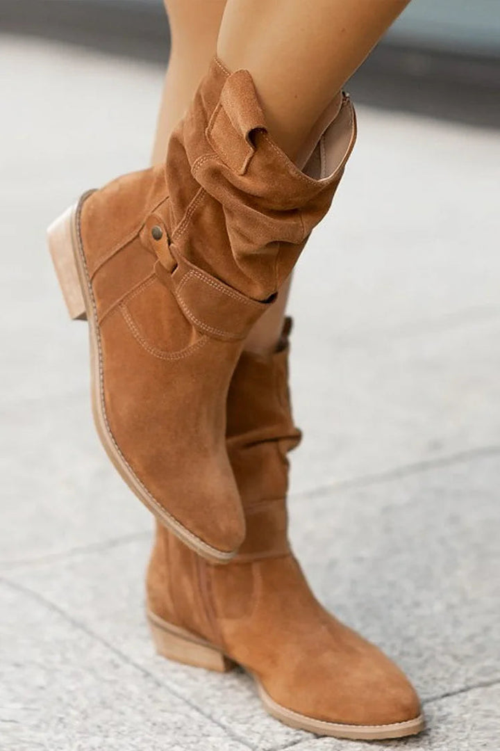 Cléa™ | Soft Suede Ankle Boots