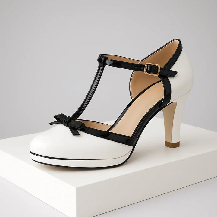 Chloe T-Strap Heels
