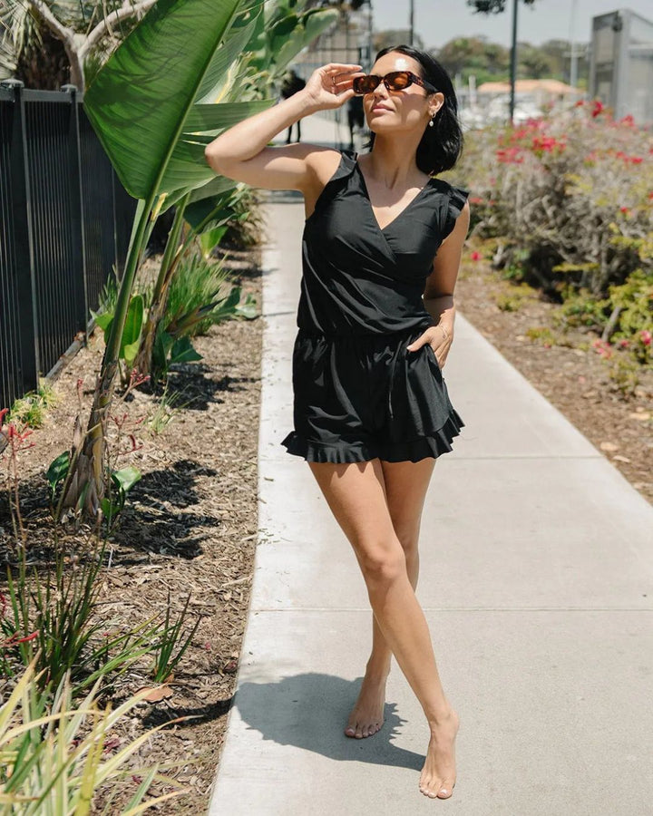 Tess | Swim Ruffled Dress
