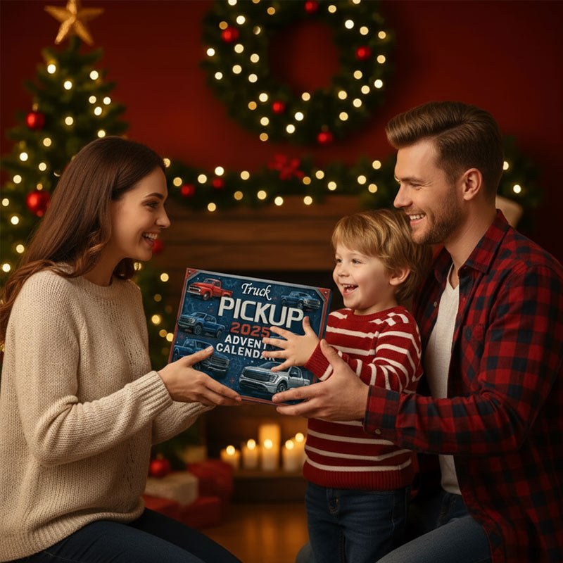Truck Pickup Advent Calendar 2025