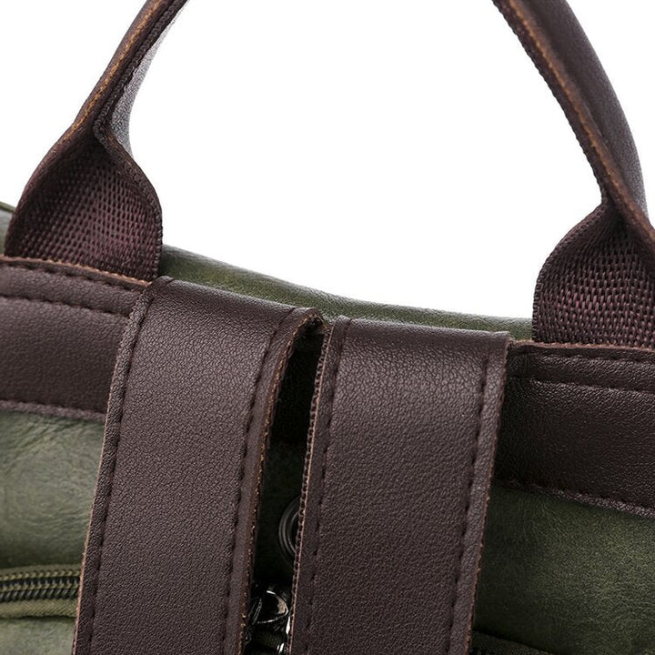 Maria | Elegant Leather Backpack with Ample Storage