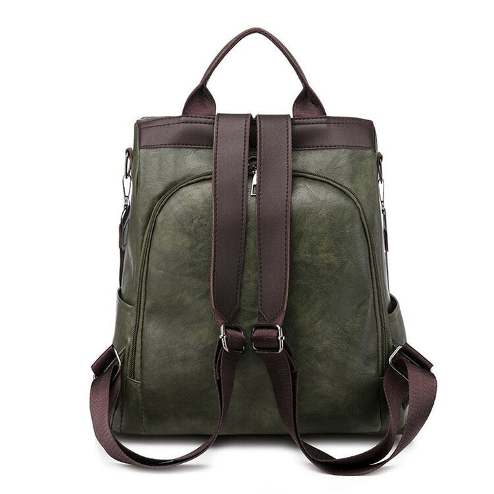 Maria | Elegant Leather Backpack with Ample Storage