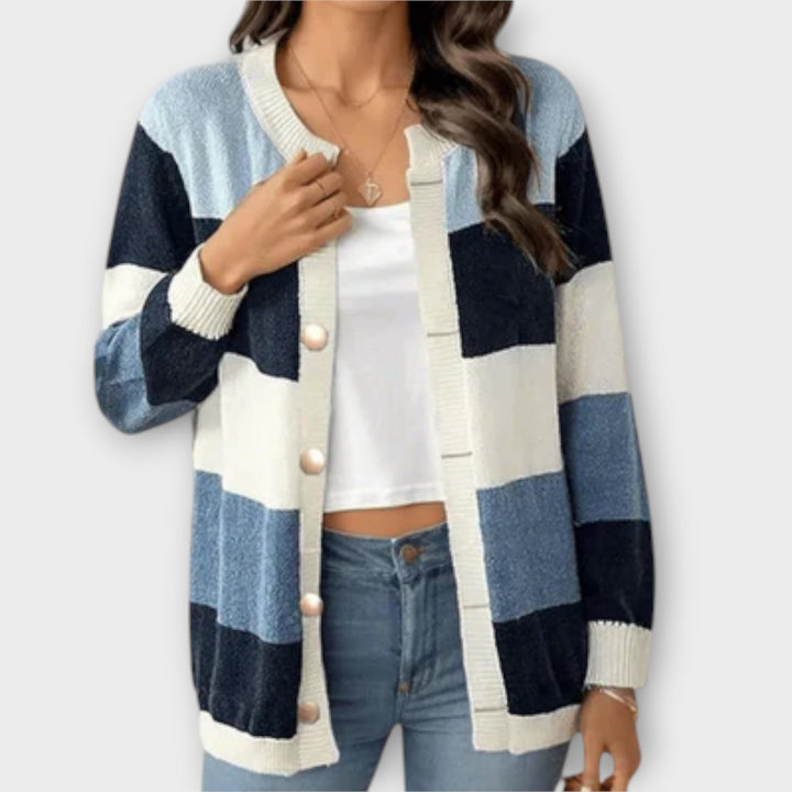 Luzy - Striped Cardigan