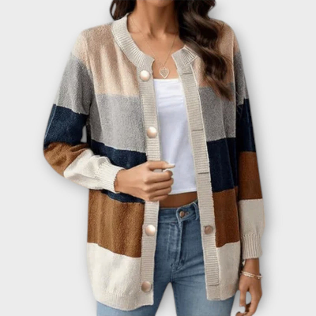 Luzy - Striped Cardigan