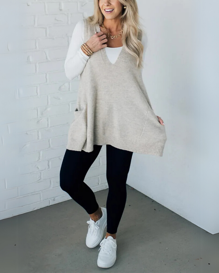 Lena - Cozy Knit Vest