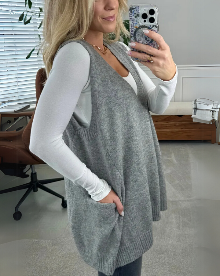 Lena - Cozy Knit Vest