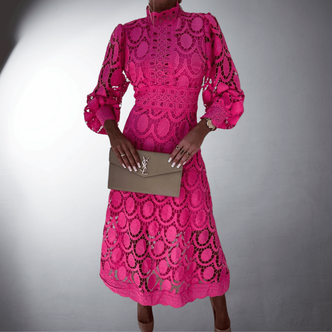 Léontine | Exquisite Lace Maxi Dress